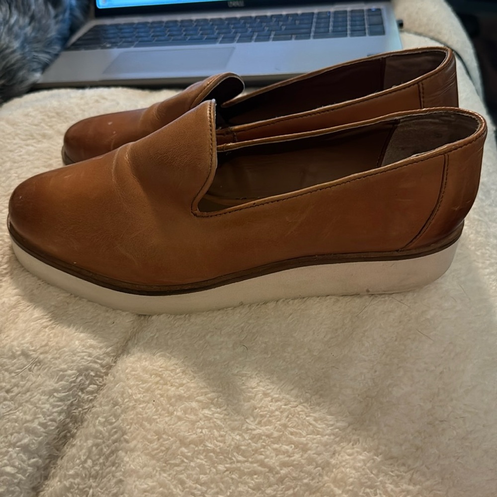 Roolee Leather Loafer Flats